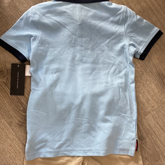 Tommy Hilfiger 2 piece set NWT!, size 3T, khaki shorts and polo shirt - Picture 6 of 14